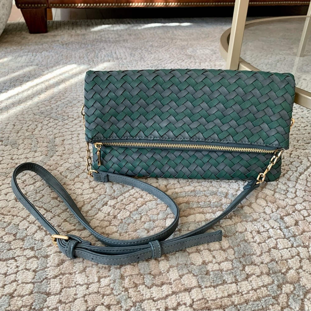Sole Society Marlee Woven Clutch